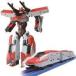  б/у игрушка Plarail E6 волчок .[ Shinkansen деформация Robot sinkali on ]