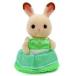  б/у игрушка fea Lead отсутствует. шоколад заяц. младенец [ Sylvanian Families × Family mart .........