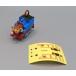  б/у игрушка Monkey Thomas ( объединенный детали есть ) [ Capsule Plarail паровозик Томас животное локомотив . очень .!? сборник ]