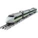  б/у игрушка Plarail настоящий Class 100 серия Sanyo Shinkansen свежий зеленый ( с подсветкой specification )