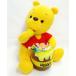  б/у мягкая игрушка Винни Пух ( мед pot * цветок ) NTT мягкая игрушка электро- .[ Винни Пух ]