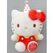 б/у мягкая игрушка Hello Kitty Anniversary супер BIG мягкая игрушка [monchichi× Hello Kitty ]