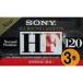  б/у бытовая техника принадлежности Sony аудио кассетная лента HF 120 минут 3шт.@ упаковка [3C-120HF]