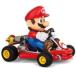  б/у радиоконтроллер карт RC Mario ( красный × серебряный × голубой ) [ Mario Cart ] 2.4GHz specification [TV021]