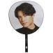  б/у веер "uchiwa" сосна . север .(SixTONES) jumbo веер "uchiwa" [TrackONE -IMPACT-]