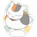  новый товар веер "uchiwa" 1.nyanko. сырой .....[ Natsume's Book of Friends ]