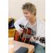  б/у life photograph ( Johnny's ) NEWS(tego форель )/ Tegoshi Yuuya / колени сверху * сиденье .* костюм серый белый * гитара * глаз линия левый * смех лицо /NEWS(tego форель ) 4th Live NEW