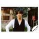  б/у life photograph ( Johnny's ) Hey! Say! JUMP/ Yamada Ryousuke / горизонтальный * грудь выше * костюм белый * лучший чёрный *...* фон поле /16-17 календарь фотосъемка 