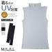 UV�J�b�g �C���i�[ ���f�B�[�X �n�C�l�b�N �m�[�X���[�u �A�[���J�o�[�t�� UPF50+ ���� �X�g���b�` M L LL ���O���΍� �C���i�[�V���c