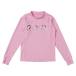  Roxy ROXY девушки Kids Rush Guard длинный рукав TLY221105PNK 120~150cm море . бассейн . так же вставка поэтому выгоревший на солнце участок меры .GOOD
