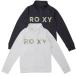  Roxy ROXY девушки Kids ZIP выше Rush Guard длинный рукав купальный костюм TLY241108 130~150cm море . бассейн . так же вставка поэтому выгоревший на солнце участок меры .GOOD