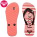  Roxy ROXY ребенок пляжные шлепанцы девушки ROXY RG TAHITI V 18cm великолепный распределение цвета . большой Logo . впечатление .. пляжные шлепанцы 