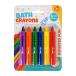  комплект Bathcrayons автобус мелки ванна мелки 6 цвет BATH-6C