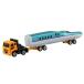 Takara Tommy [ Tomica длинный модель Tomica No.122 Mitsubishi Fuso Super Great H5 серия Shinkansen. ... перевозка машина ] миникар . моти 