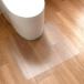 oka(OKA) прозрачный туалет коврик 55×60cm 1mm толщина ...PVC прозрачный пол подогрев соответствует защита коврик тиснение cut возможно 