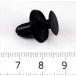 cohn032-3 кнопка заклепка #. номер W130013 только 909130013 Impreza (GP XV) Subaru оригинальная деталь 