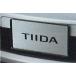  Tiida номерная табличка обод ( черный ) Nissan оригинальная деталь детали опция 