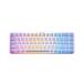 FnaticGear STREAK65 LP WHITEge-ming клавиатура 65% размер английский язык расположение KB0006-003 KB586