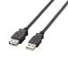  Elecom USB удлинение кабель USB2.0 A-A женский модель 1.5m черный U2C-E15BK