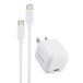  Elecom зарядное устройство Type-C 30W USB PD соответствует USB-C 1 порт кабель приложен 1.5m складной штекер PSE засвидетельствование [ iPho