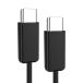 seiwa(SEIWA) USB-C &amp; USB-C кабель PD соответствует нейлон USB кабель CtoC 1m черный D638 кабель длина 1.0