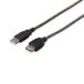  Buffalo iBUFFALO USB2.0 удлинение кабель (A to A) черный каркас 3m BSUAA230BS