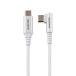  Elecom USB Type-C кабель 1m (USB-C to USB-C) L знак 60W PD соответствует нейлон сетка [USB-IF засвидетельствование ] ho 