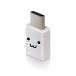  Elecom USB TYPE C изменение адаптер 3A мощность . супер внезапный скорость зарядка [micro-B терминал .USB Type-C терминал . изменение ] белый лицо [iP