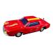  больше рисовое поле магазин MODERN TOYS Ford Mustang zen мой тип жестяная пластина автомобиль красный сделано в Японии подлинная вещь retro Vintage 