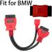 EXLUWOR OBD2ケーブル Autel MaxiSYS Pro MS908P MS908S Pro用 BMW 16ピン - OBD2コネクター付き + OBD2フル接続延長アダプ