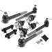 A-Premium 10Pcs Front Suspension Kit Inner Outer Tie Rod End & Adjusting Sleeve Ball Joint Compatible with Chevrolet C1500 C2500 1988-1