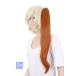  Short Vance 60cm[ Carrot orange ] жаростойкий присоединение шерсть "конский хвост" tsu Inte -ru зажим отметка парик костюмированная игра парик супер-скидка Event (bad-t2735)