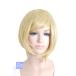  костюмированная игра парик Short Bob [ Royal Blond ][ парик сеть есть ] костюмированная игра парик Bob Bob парик цвет золотой . жаростойкий (bo-613c)