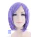  Short Bob фиолетовый [ лиловый пепел ][ парик сеть есть ] лиловый костюмированная игра парик Bob Short парик жаростойкий 180*C(051 bo-t2402)