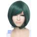  Short Bob [ глубокий зеленый ][ парик сеть есть ] костюмированная игра парик Bob Short парик жаростойкий 180*C(063 bo-t2610)