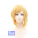  Short re year золотой [ желтое золото ][ парик сеть есть ] костюмированная игра парик Short парик дешевый жаростойкий 180*C(025 la-t0935)