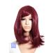 medium [ Princess красный ][ парик сеть есть ] костюмированная игра парик semi длинный парик жаростойкий 180*C (mi-b0003)