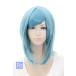  полный парик носорог Delon g[ незабудка (. изношенный ...)][ парик сеть есть ] костюмированная игра парик носорог Delon g парик синий голубой (mlo-t4127)