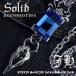 n519 новая модель .. сила 120%UP блюз цветный Cross sv серебряный style колье ho -тактный Oniikei стиль модный 
