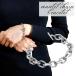  браслет мужской женский металл аллергия соответствует нержавеющая сталь man teru цепь серебряный 