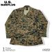 U.S SURPLUS(USsa- плюс ) вооруженные силы США освобождение б/у товар MCCUU MARPAT JACKETma- накладка жакет 