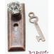  клик post возможно миниатюра crystal Classic ручка двери ключ имеется bronze 2 комплект комплект CLA05650 кукольный дом для 