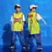  Kids танцевальный костюм мужчина девочка hip-hop Jazz Dance stage костюм Dance hip-hop ребенок HIPHOP ребенок лето для мужчин и женщин .... тренировка надеты отвечающий ..