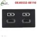  сменный товар Toyota 85532-0E110 855320E110 2021-2022 USB AUX порт адаптор аудио плеер гнездо Highlander 