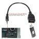  сменный товар аудио штекер адаптер ke- blue black ABS 3 5 2 0 20 MM мужской Jack - USB женский модель AUX CM считывание брать . flash Drive 