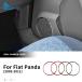  сменный товар Fiat настоящий soft карбоновый стикер Panda 2003 2004 2005 2006 2007 2008 2009 2010 2011 левый руль для правый руль для дверь динамик li