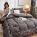  ватное одеяло полуторный хлопок 100% одноцветный круг мытье OK KNK( АО ) перья futon способ тонкое одеяло промывание в воде обработка пыль .. трудно легкий теплый весна осень-зима скорость ..