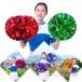  Cheer pompon hands free 2 шт /8 шт металлизированный лента костюмированная игра KNK( АО ) Cheer девушка костюм Dance сопутствующие товары учебное заведение праздник движение . Event пик вверх реквизит 