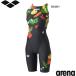  Arena (ARENA) Fresh Dip женский .. купальный костюм AQUA RACINGui мужской рейсинг One-piece леггинсы ( открытый задний * половина нога ) AS6FRCF1L