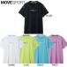 ( кошка pohs возможно ) Descente (DESCENTE) MOVESPORT( Move спорт ) Mini "губа" мужской короткий рукав футболка ST5FHT03M
